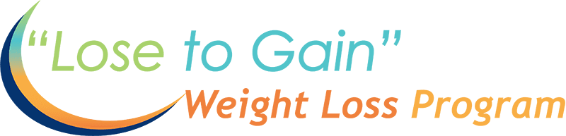 Lose to Gain Weight Loss Program Logo