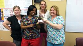 Shawnee Health Care Nurses' Day group photo
